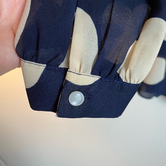 J. Crew heart blouse - Picture 5 of 5